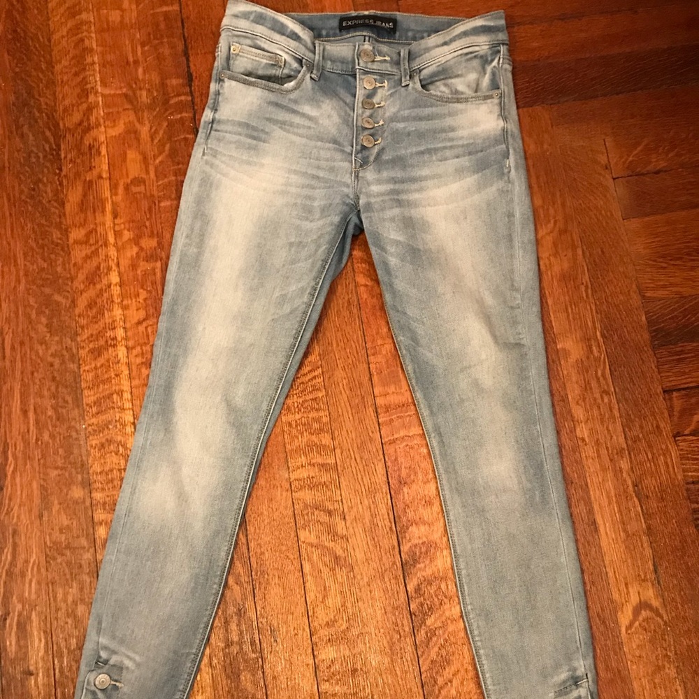 Express Light Washed Jeans